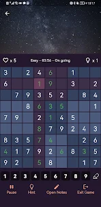 Sudoku Lover: игра судоку