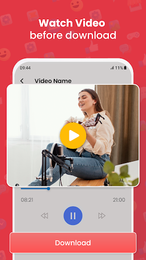 Fast video downloader HD screenshot