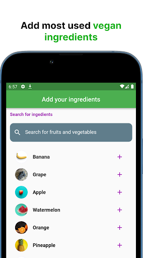 Discover Vegan Recipes Screen 2