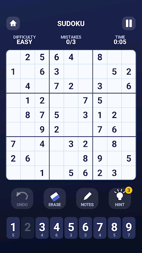 Sudoku Classic: Number Puzzle screenshot