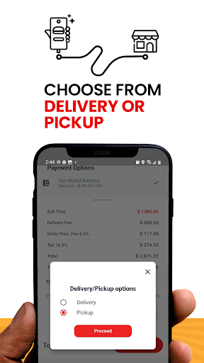 QuickCart: Food Delivery +More Screen 3