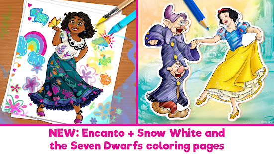 Disney Coloring World - Drawing Games for Kids 9.1.0 screenshots 9
