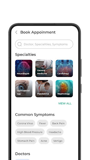 IMCH FAST CARE Screen 2