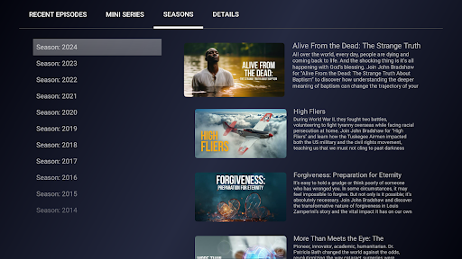 Screenshot of It Is Written TV