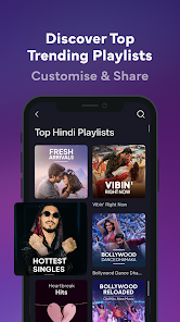 Wynk Music-Songs, MP3, Podcast Great app Gallery 4