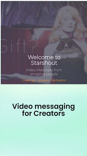 Android application Starshout screenshort