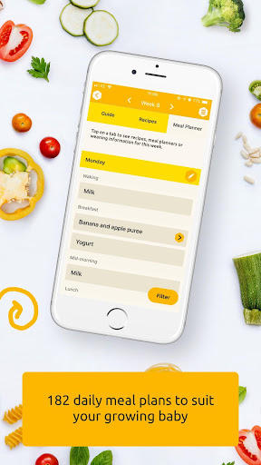 Baby weaning and recipes Screen 2