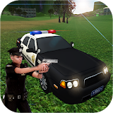 Police Car Gangster Chase - Vegas Crime Escape Sim icon