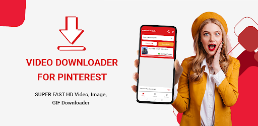 Android application Video Downloader for Pinterest screenshort