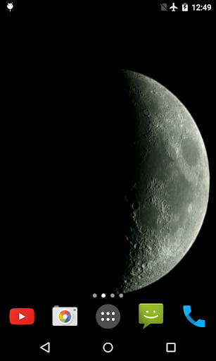 Moon Video Live Wallpaper Screen 2