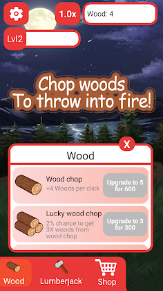Bonfire | Offline clicker game - Screenshot 2