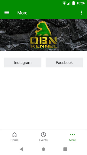 Screenshot of QBN App