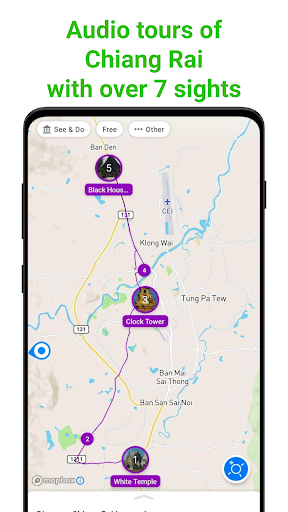 Android application Chiang Rai SmartGuide screenshort