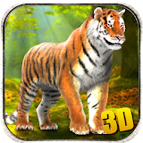 Wild Tiger Attack Simulator 3D icon