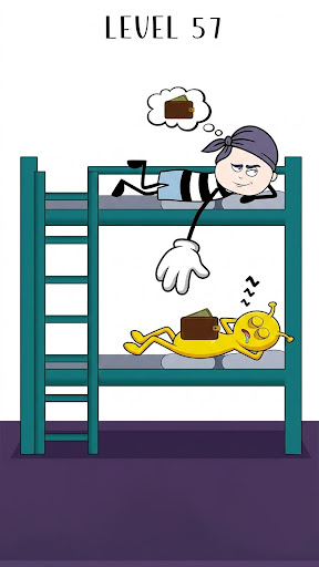 Thief Stickman Puzzle Game ekran görüntüsü