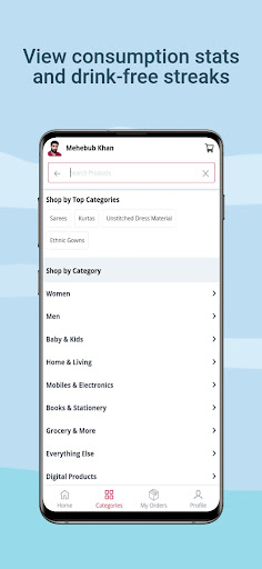 Android application Mehebub Khan - Shopping screenshort
