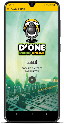 Android application Radio D'ONE screenshort