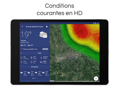 Clime : Radar météo en direct Capture d'écran