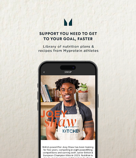 Screenshot of Myprotein: Fitness & Nutrition