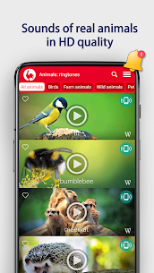 Animals: Ringtones MOD APK (AdFree) Download 2