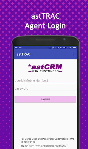 *astTECS *astTRAC Screen 3