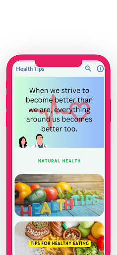 Health Tips Screen 3
