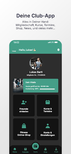 Android application Vitalis screenshort