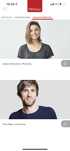 Android application StaffNews screenshort