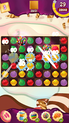 Cupcake Smash: Cookie Charms - Screenshot 3
