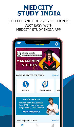 Android application Medcity Study India screenshort