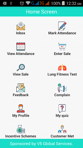 Android application EF-ISD Field Force screenshort