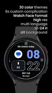 Manager: Wear OS 4 watch face