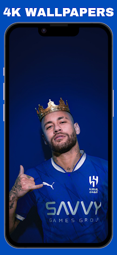 Android application Neymar Al Hilal Wallpaper screenshort