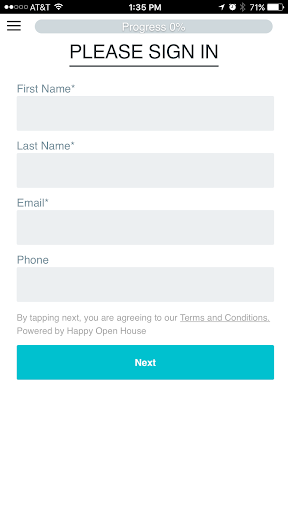 Happy Open House Screen 3