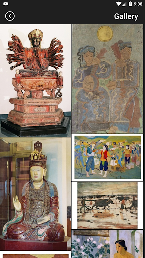 Android application iMuseum VFA screenshort