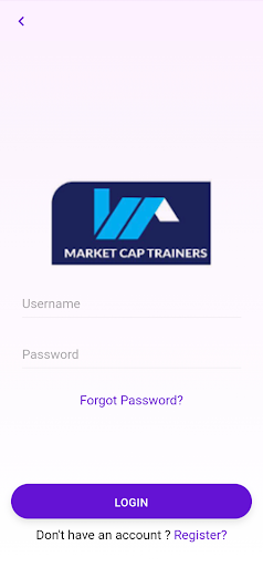 Android application Market Cap Trainers screenshort