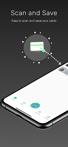 Android application Visit Card Scanner Pro screenshort