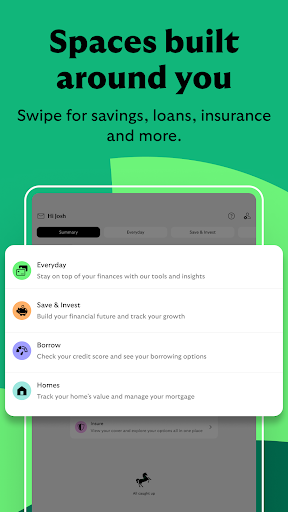 Screenshot of Lloyds Mobile Banking