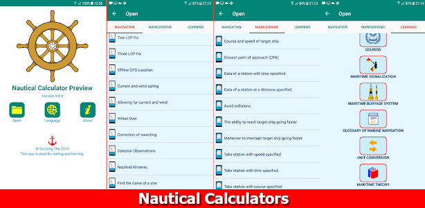 Nautical Calculators Unknown