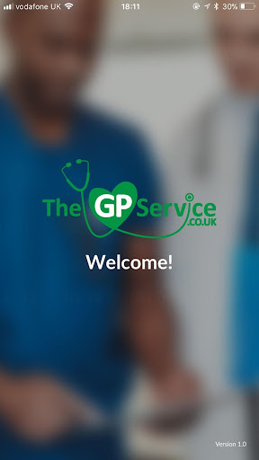 Android application The GP Service screenshort