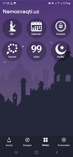 Namoz vaqti (namozvaqti.uz) Screen 3