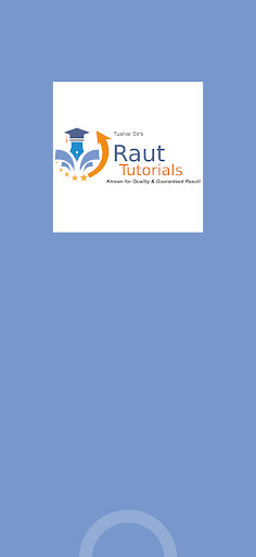 Android application RAUT TUTORIALS screenshort
