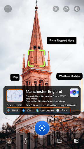 Android application GPS Map Camera: GPS Camera screenshort