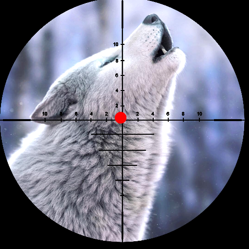 Wild Wolf Hunting Game Offline logo