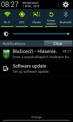 Blažice Screen 3