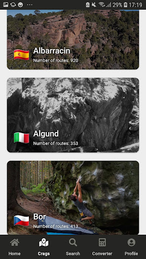 Screenshot of Topo Guru x theCrag