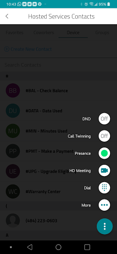Hosted Services 2.0 Screen 3