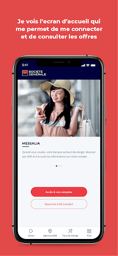 Android application SG Connect screenshort