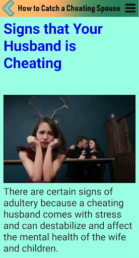 How to Catch a Cheating Spouse Screen 3