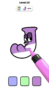 Screenshot 21 Coloring Alphabet Lore android